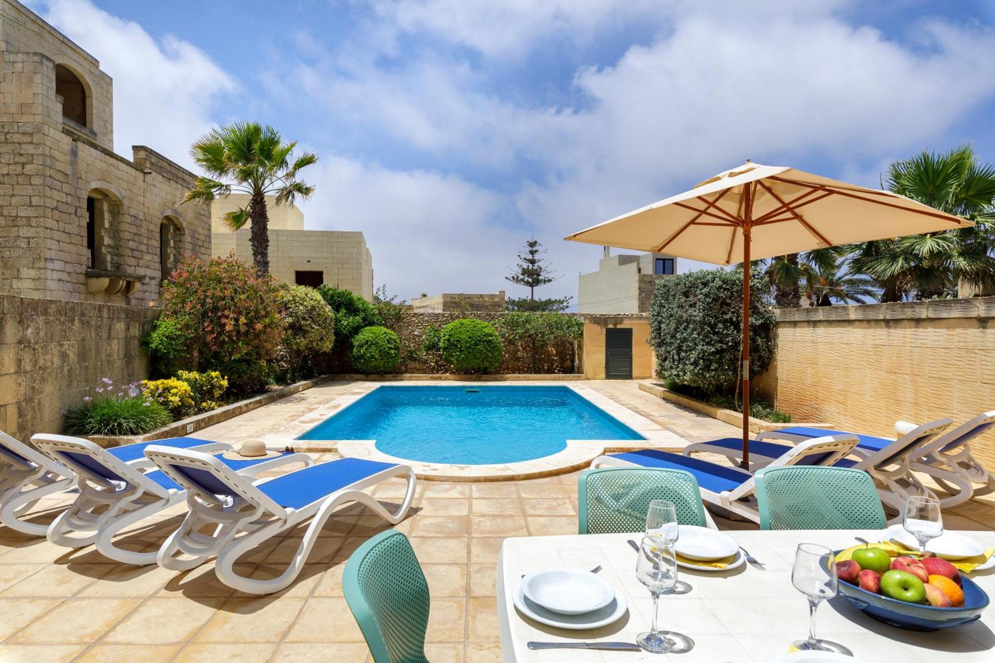 Gozo Escape Villa Għasri Dış mekan fotoğraf